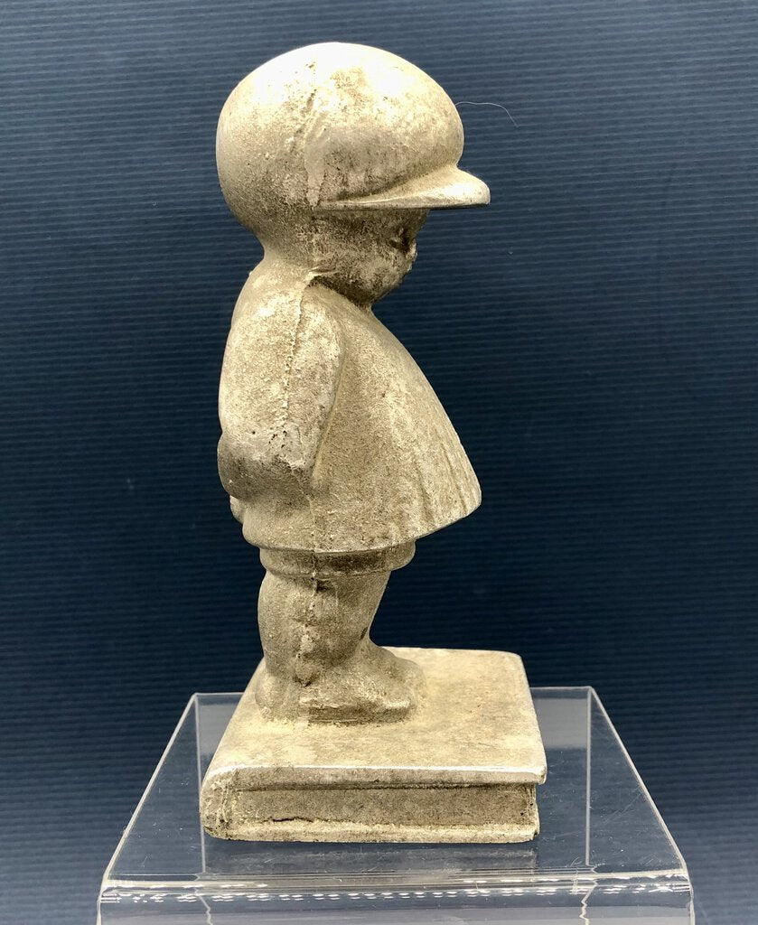 1930s “I’m Sorry” Cast Metal Boy Single Bookend /b