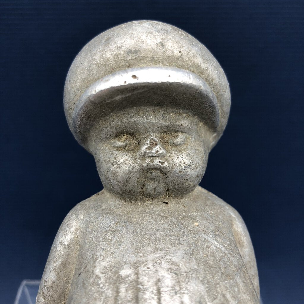 1930s “I’m Sorry” Cast Metal Boy Single Bookend /b
