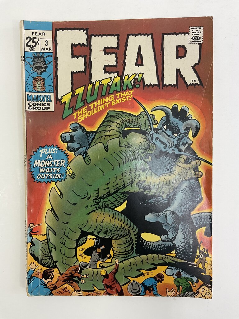 Vintage Marvel Comics: FEAR Issues #3 & #5 - 1970s /so