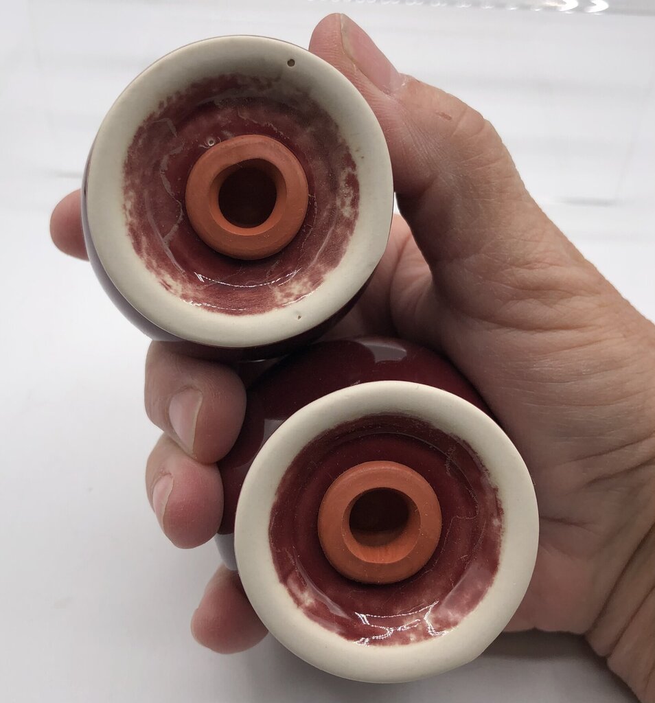 HLC Fiesta 2 5/8” Salt & Pepper Set Cinnabar /b