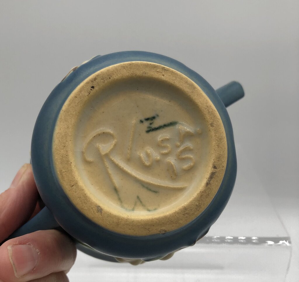 Roseville Pottery 1947 Snowberry Open Sugar Bowl /b
