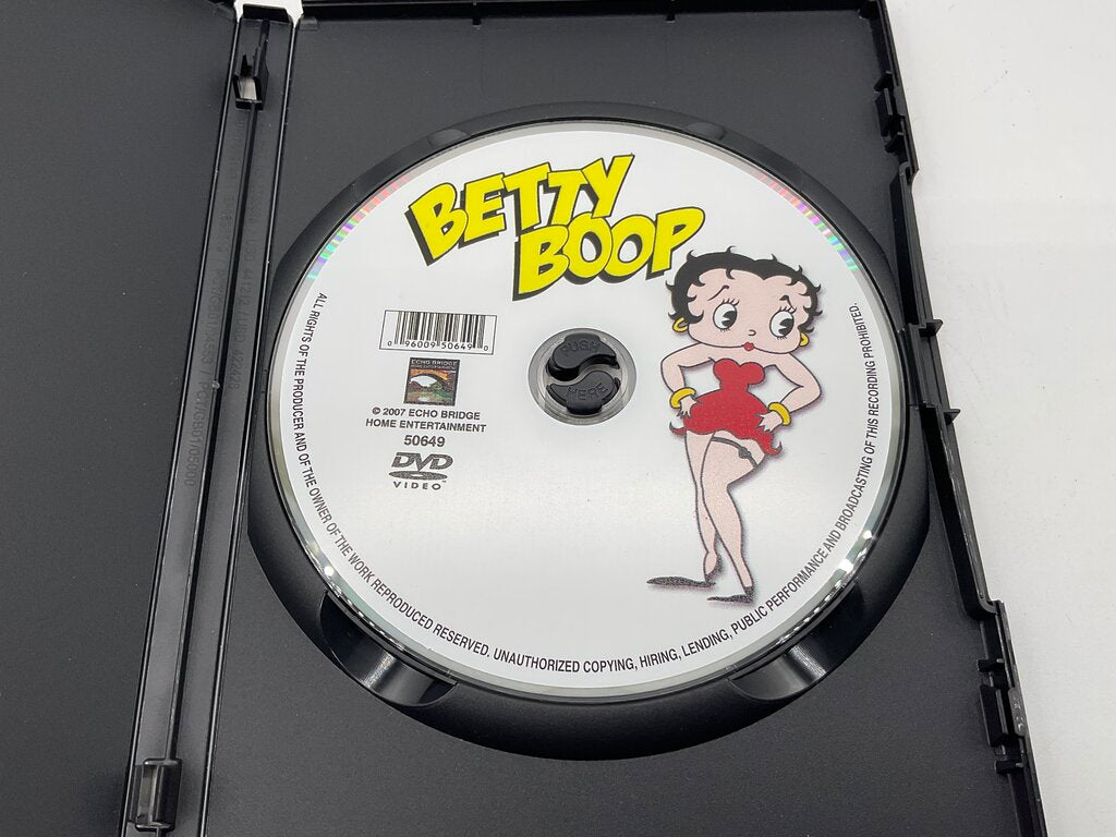 Betty Boop Collectible Tin Lunchbox with 3 Disc DVD Set 2008 /sb