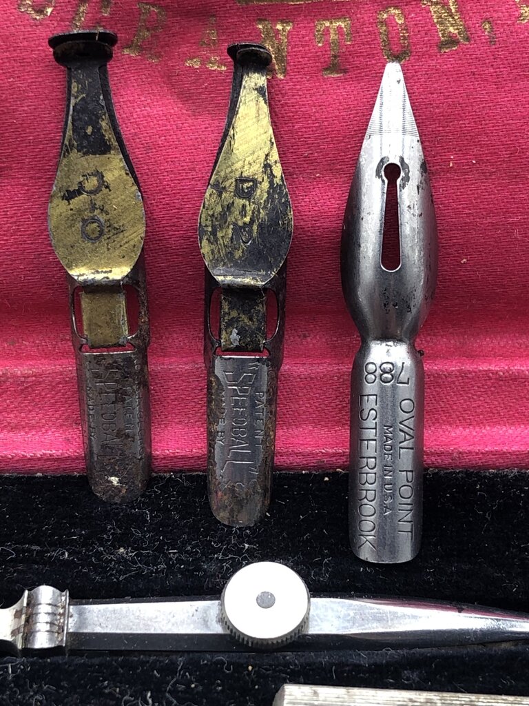 Antique 1900’s Colliery Engineer Co. Drafting Kit /b