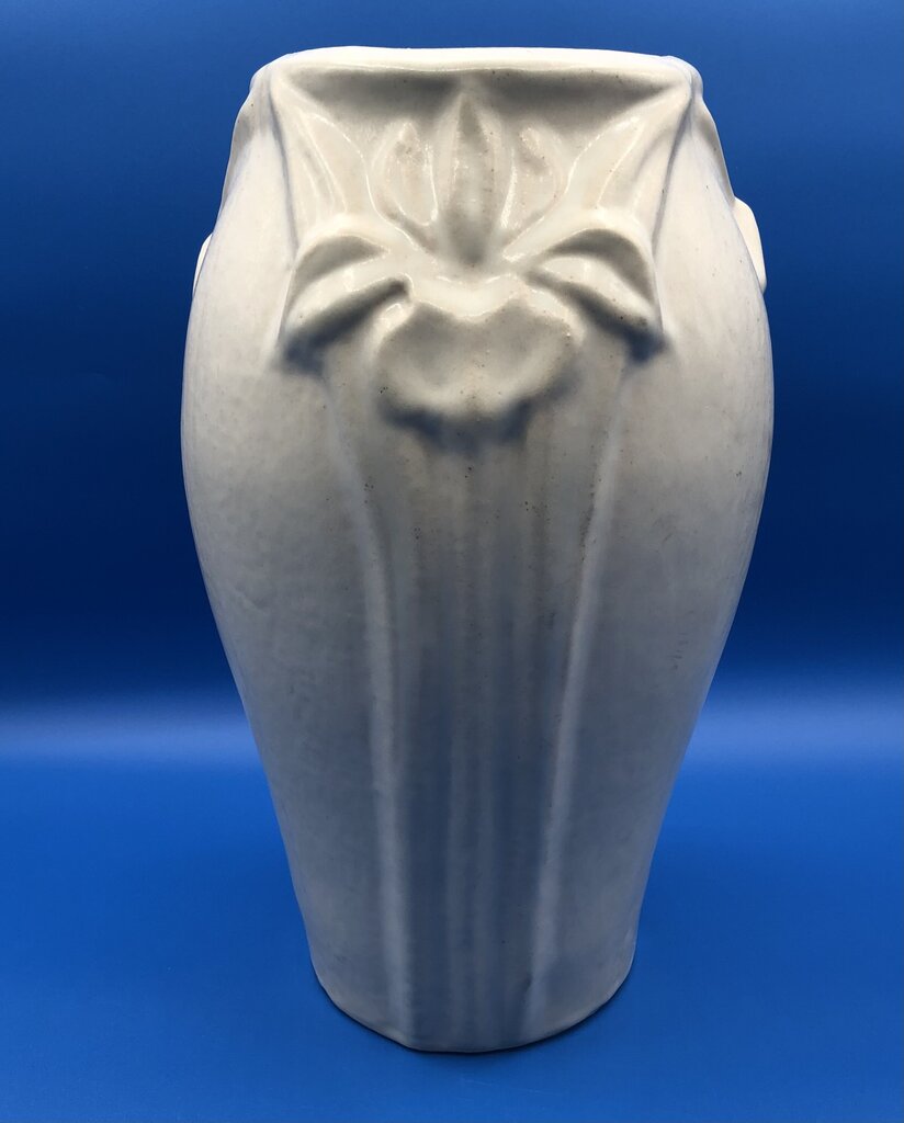 2007 Pewabic Pottery Detroit 12” Iris Vase /b