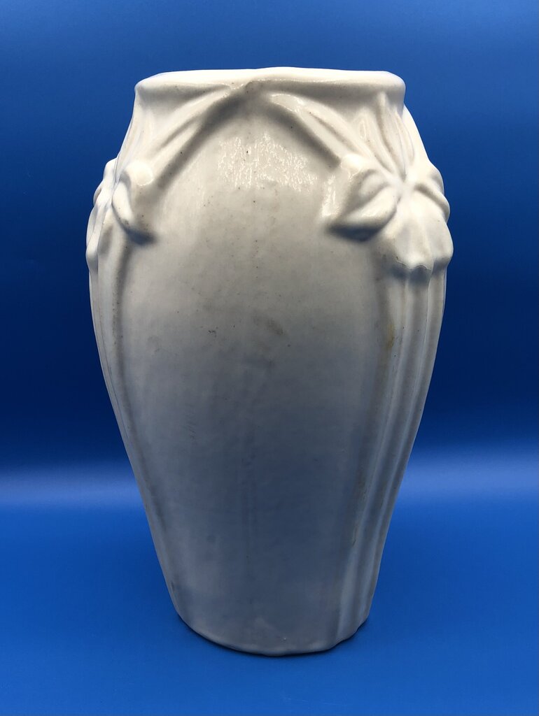 2007 Pewabic Pottery Detroit 12” Iris Vase /b