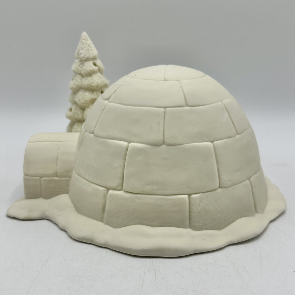 Vintage Department 56 Snowbabies Frosty Igloo #7987-1 w/Box Does Not Include Light /cb