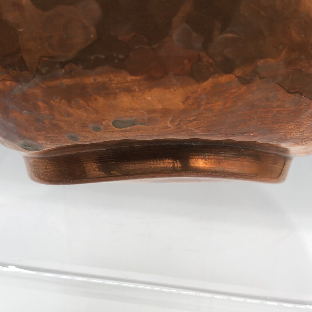 Vintage Hand Hammered Copper Teapot /b