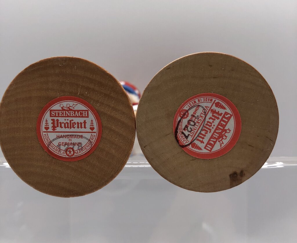 2 Steinbach Germany Miniature Collectible Nutcrackers /b