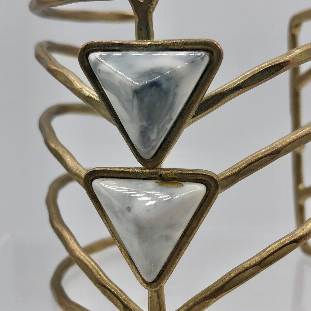 Vintage Artisan Made Brutalist Cuff Bracelet /b