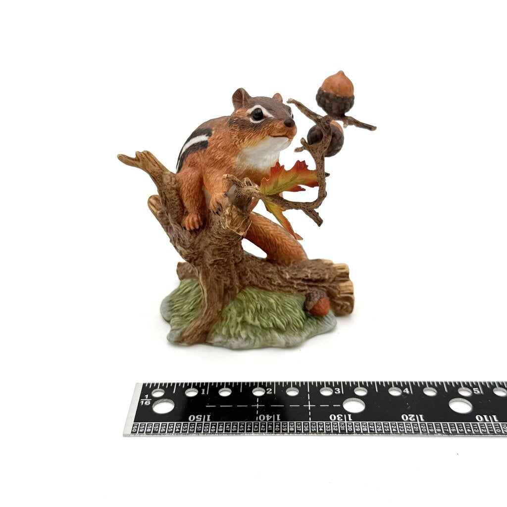 VTG Lenox Autumn Adventure Eastern Chipmunk Porcelain Figurine 1994