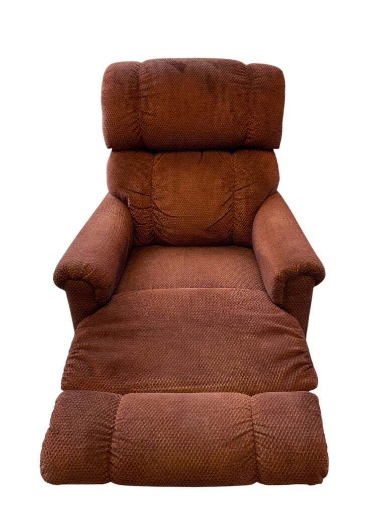 Reclining Lazy Boy Burgundy Brown Chair