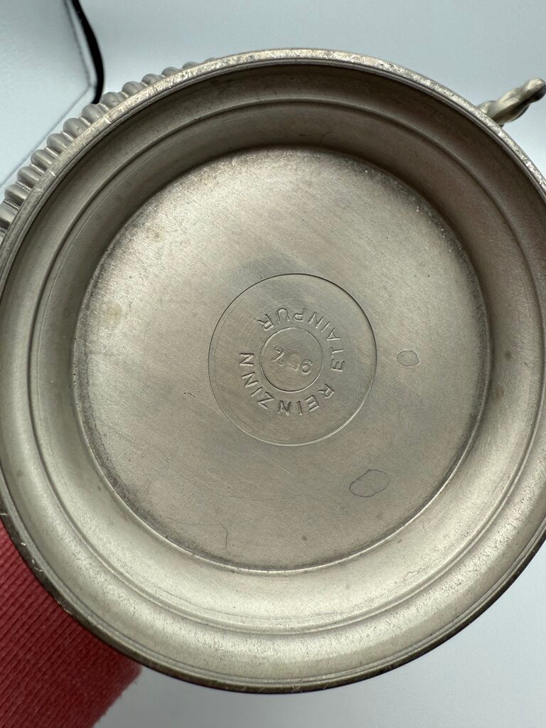 SKS Design Dutch Made Pewter Wine Jug Grapevine Motif /rw
