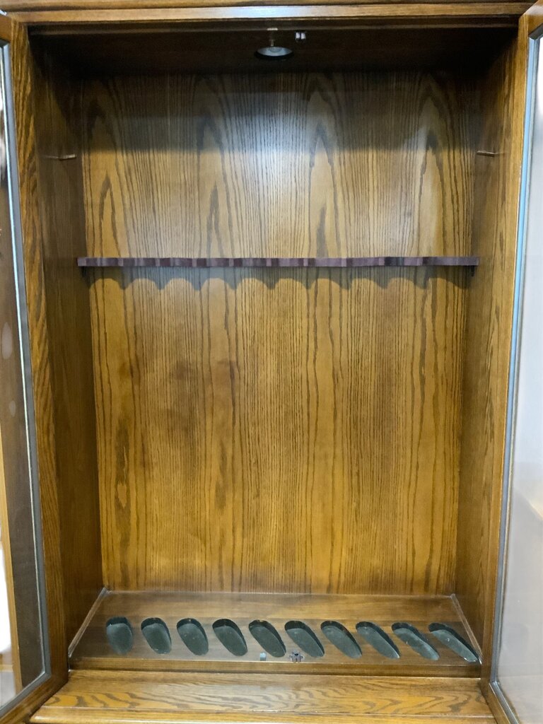 Wood Weapon Safe Cabinet