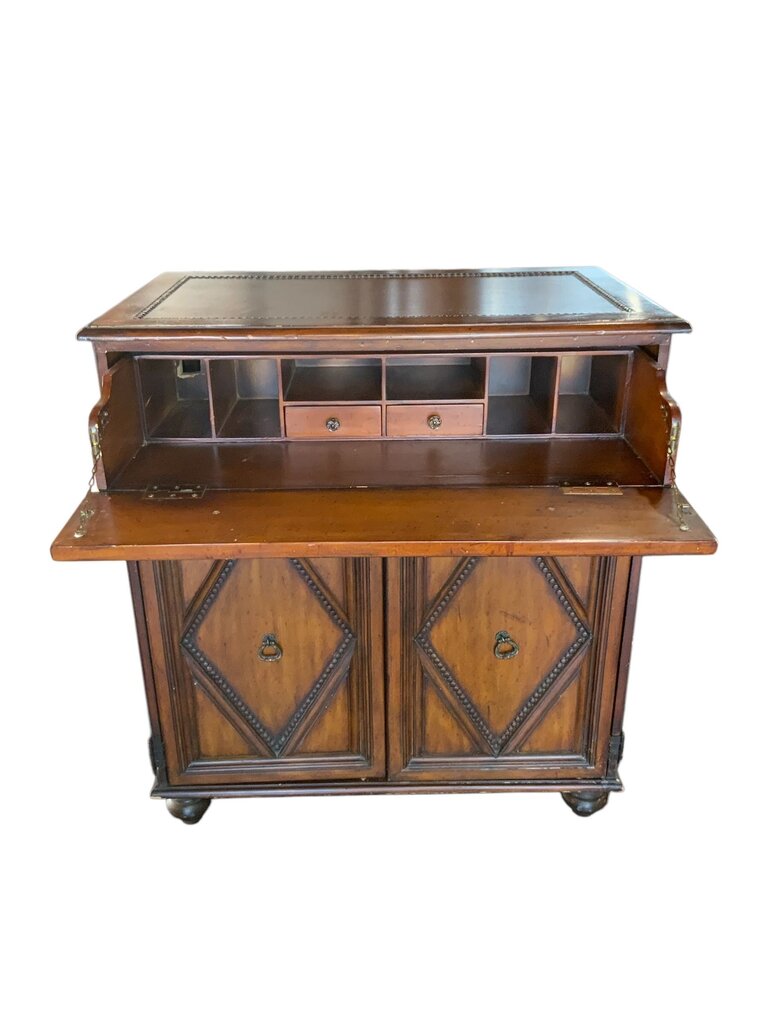 Pull Out Secretary Desk Hidden As Cabinet