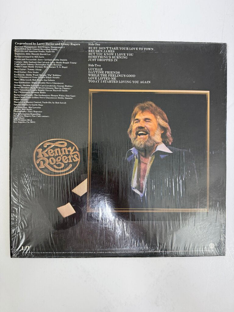 Kenny Rogers Vinyl Record Album “Ten Years Of Gold” /ro