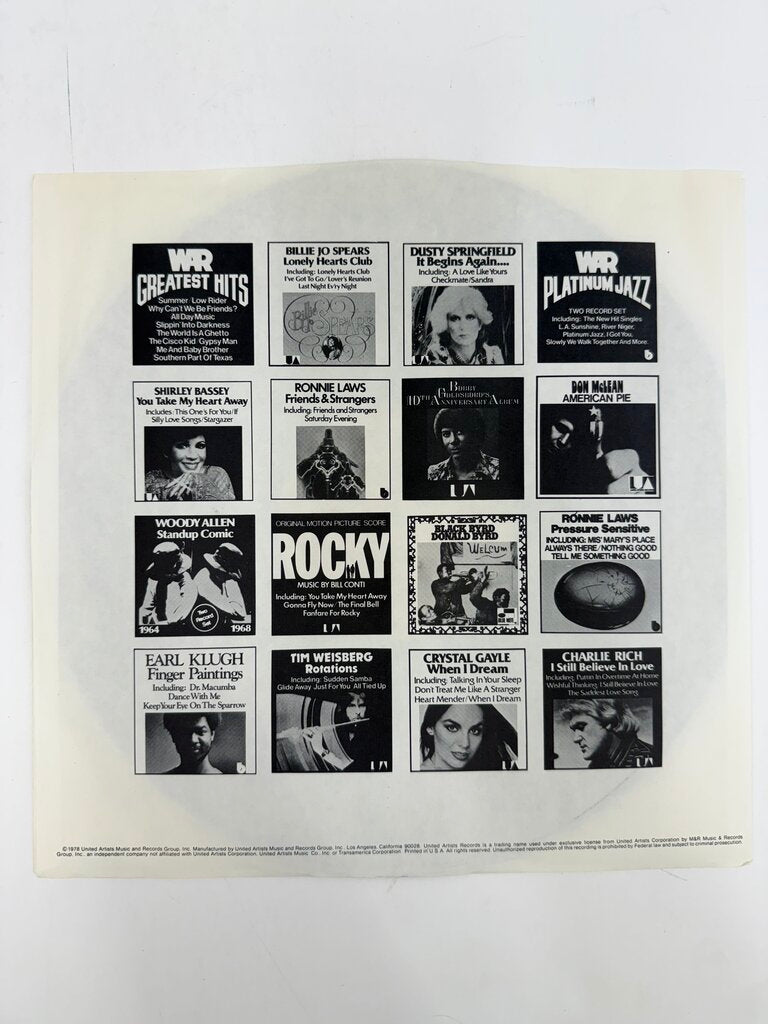 VTG Kenny Rogers & Dottie West “Classics” Vinyl Record Album /ro
