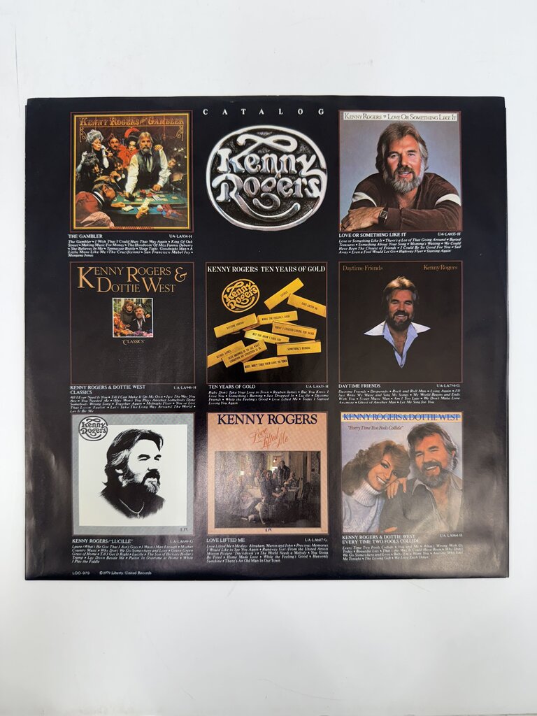 “Kenny” Vinyl Record Album by Kenny Rogers 1979 /ro