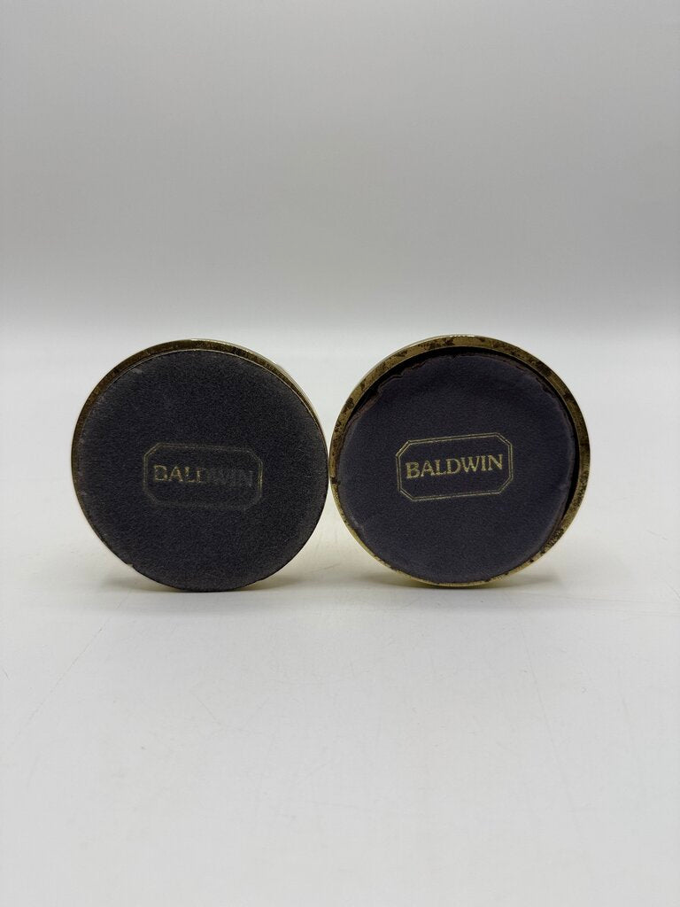 Baldwin Brass 7” tall Set of 2 Candlestick Holders /rw