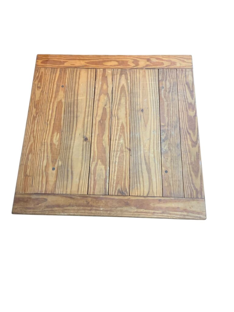 "This End Up" Large Square Table