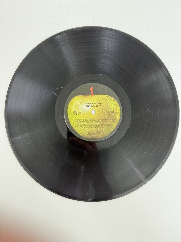 VTG The Beatles Abbey Road Vinyl Album Apple SO-383 /ro