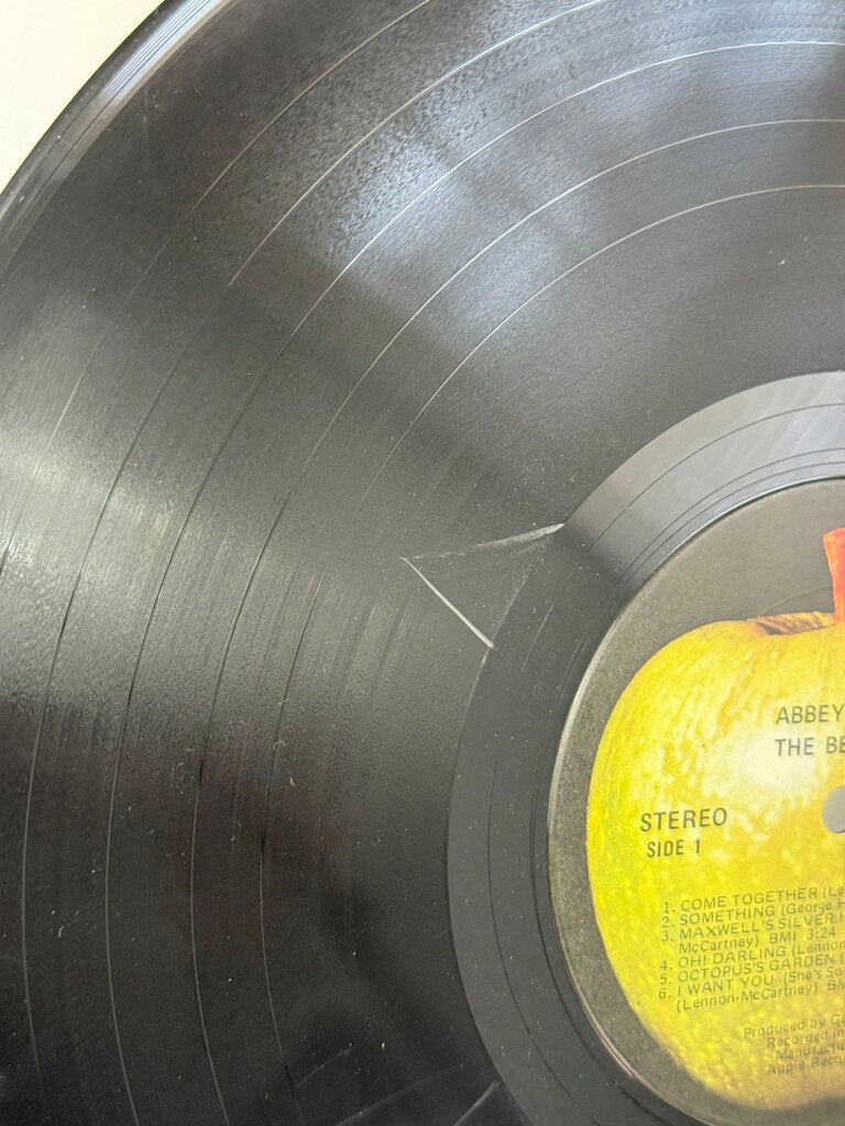 VTG The Beatles Abbey Road Vinyl Album Apple SO-383 /ro