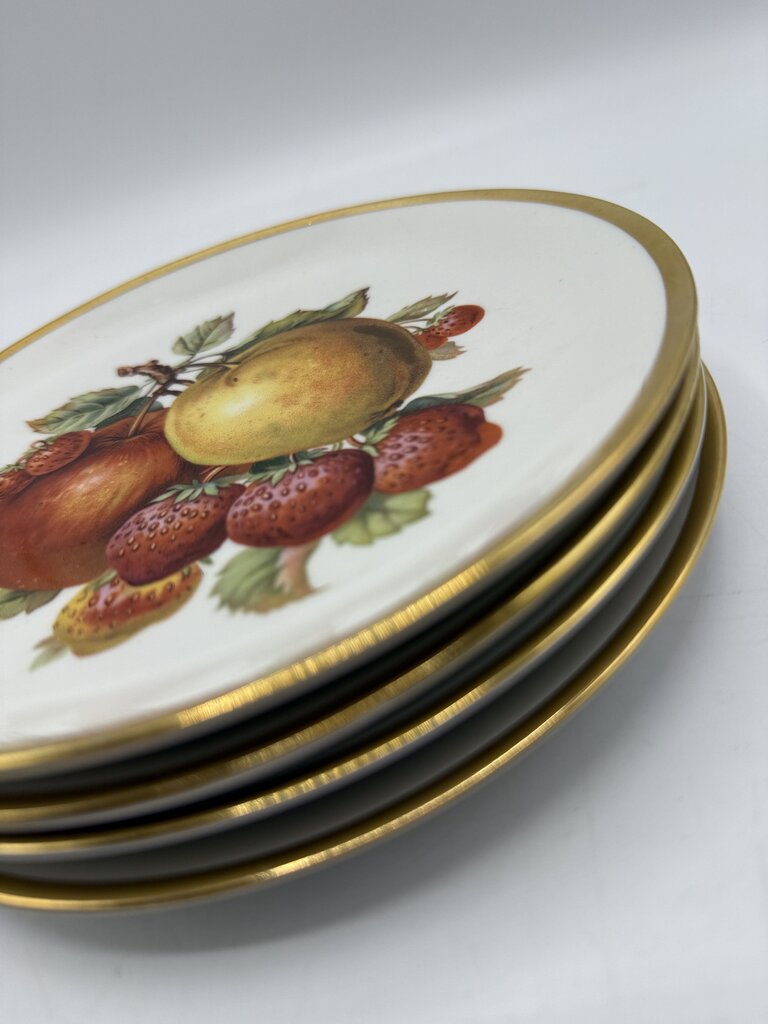 Mitterteich China Bavaria 4 Dessert Plate Serving Plate Set 5 pc /roh