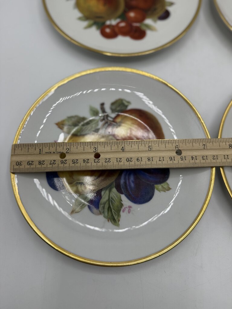 Mitterteich China Bavaria 4 Dessert Plate Serving Plate Set 5 pc /roh