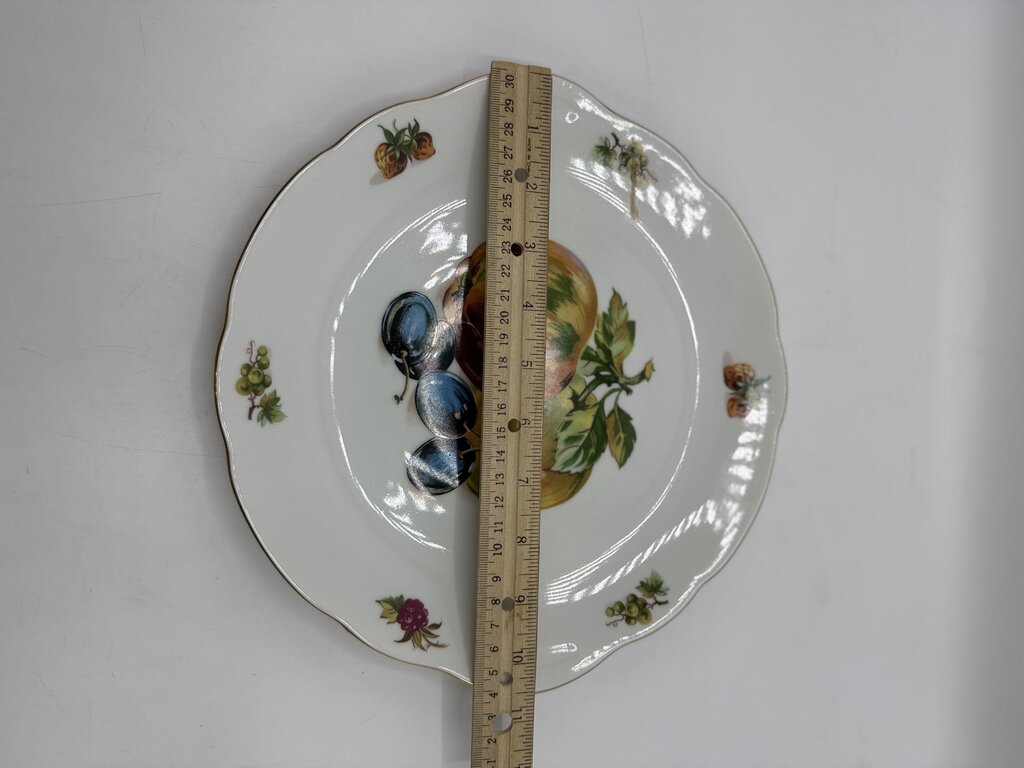 Mitterteich China Bavaria 4 Dessert Plate Serving Plate Set 5 pc /roh