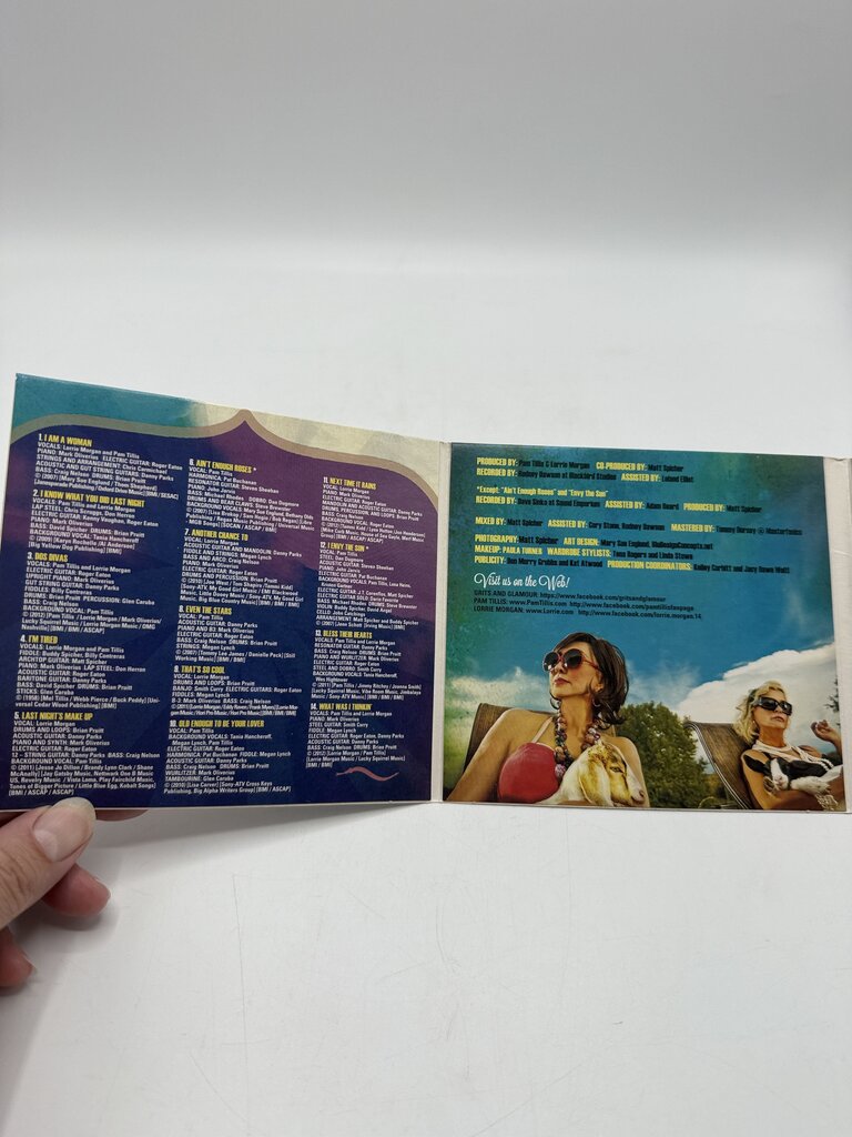Lorrie Morgan & Pam Tillis Dos Divas 2013 CD Signed by Both Artists! /ro