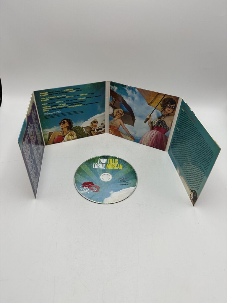 Lorrie Morgan & Pam Tillis Dos Divas 2013 CD Signed by Both Artists! /ro