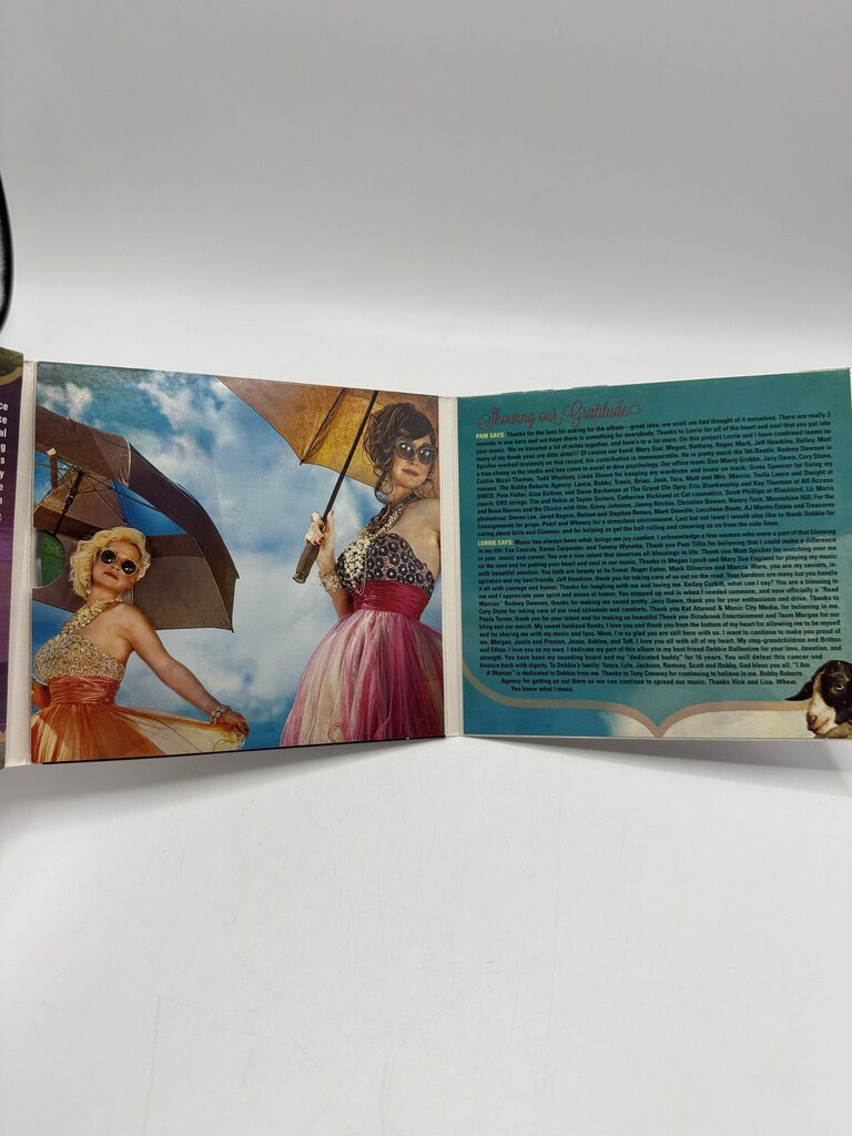 Lorrie Morgan & Pam Tillis Dos Divas 2013 CD Signed by Both Artists! /ro