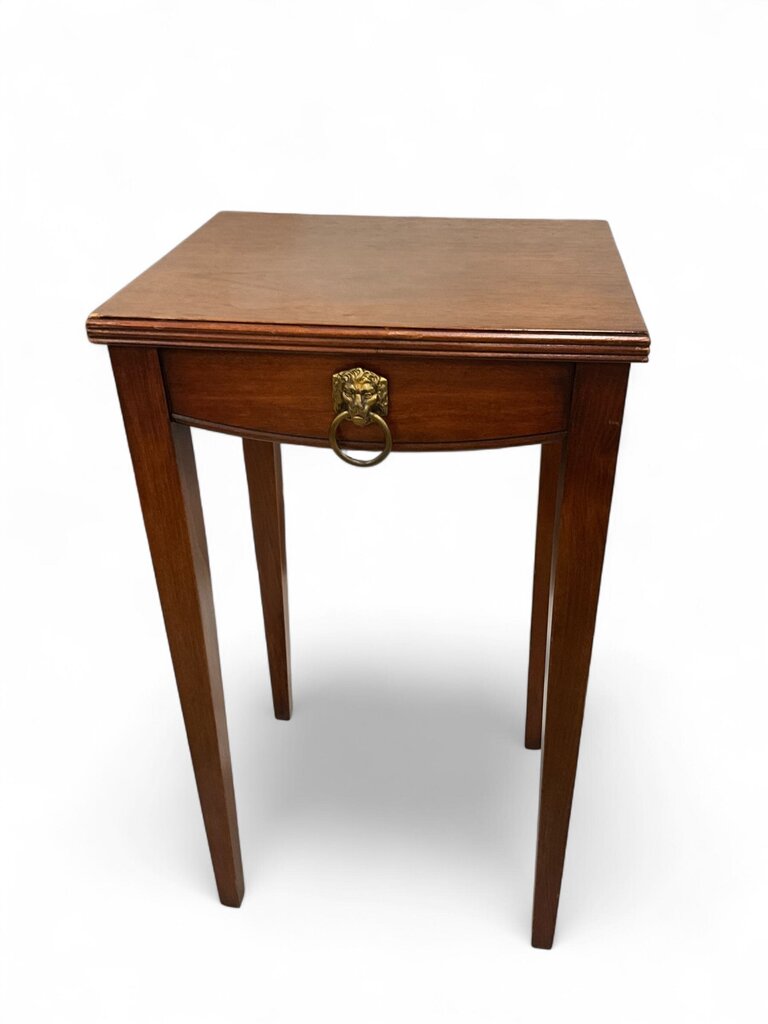 Leather Top Nesting Tables Set of 3