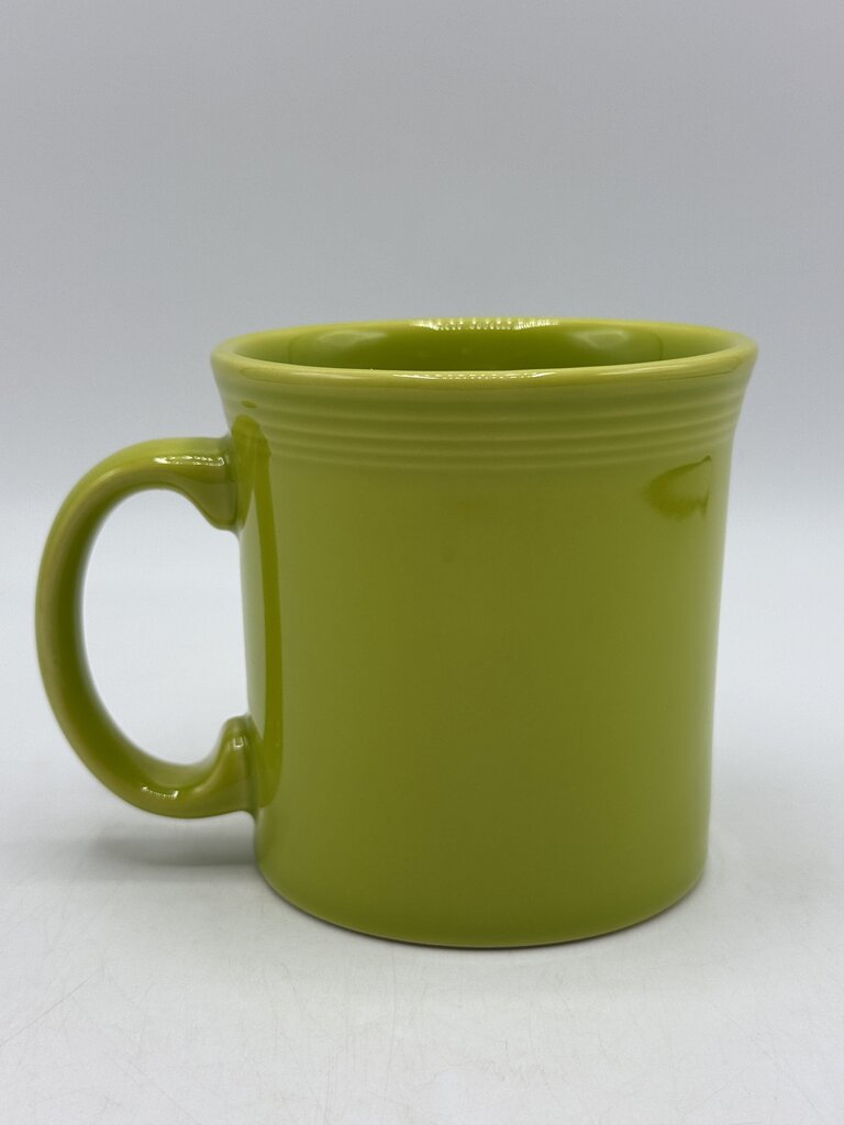 Fiestaware Halloween Boo Cat Lemongrass Green Java Mug /rb