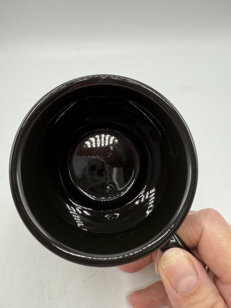 Fiestaware Halloween Java Mug Slate Gray 5 Dancing Ghosts /rb