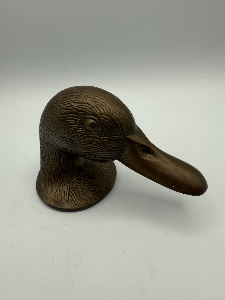 Brass Mallard Duck Head Bottle Cap Opener by Court Designs /ro