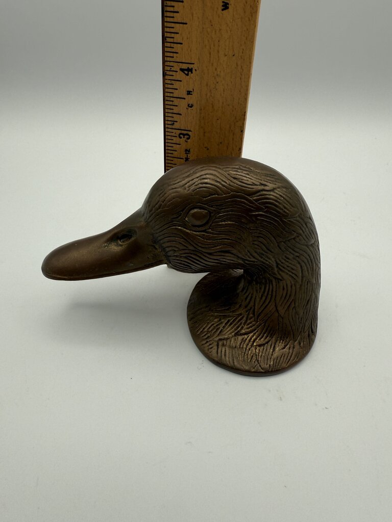 Brass Mallard Duck Head Bottle Cap Opener by Court Designs /ro