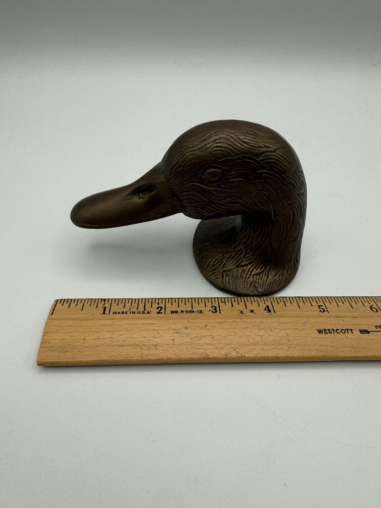 Brass Mallard Duck Head Bottle Cap Opener by Court Designs /ro