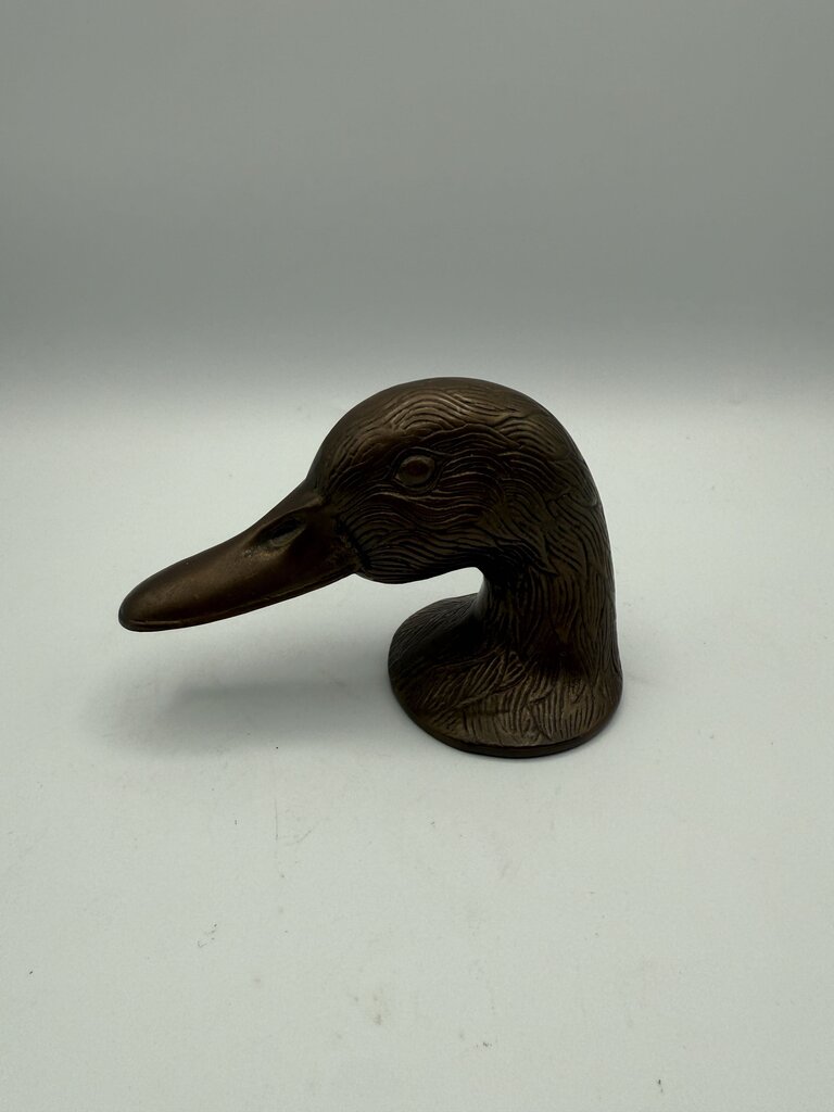 Brass Mallard Duck Head Bottle Cap Opener by Court Designs /ro
