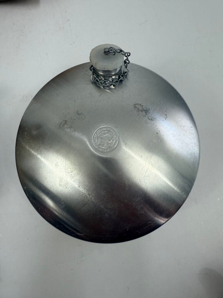 Vintage Official Boy Scout 2 Quart Aluminum Canteen in Box /rw