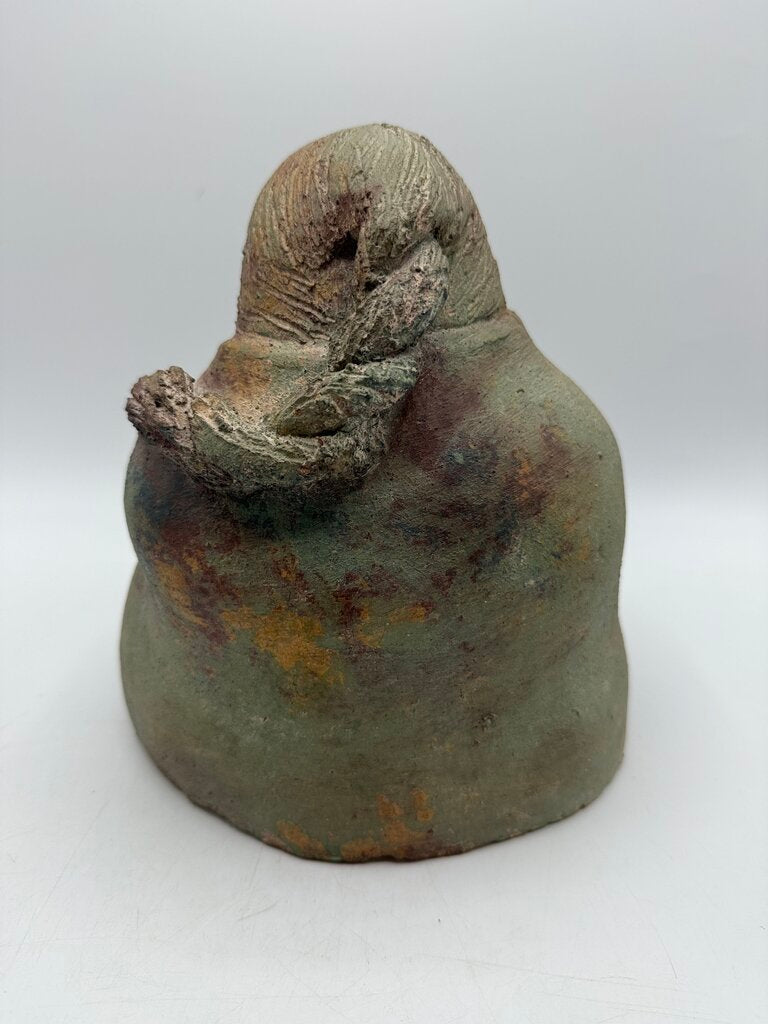 Mexican Folk Art Handmade Seated Abuela (Grandmother) /rw