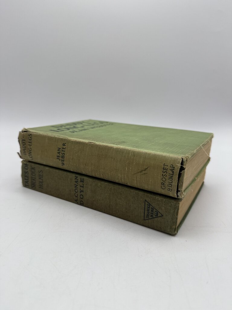 Antique Books Tales of Sherlock Holmes & Daddy-Long-Legs /rb
