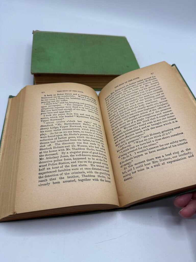 Antique Books Tales of Sherlock Holmes & Daddy-Long-Legs /rb