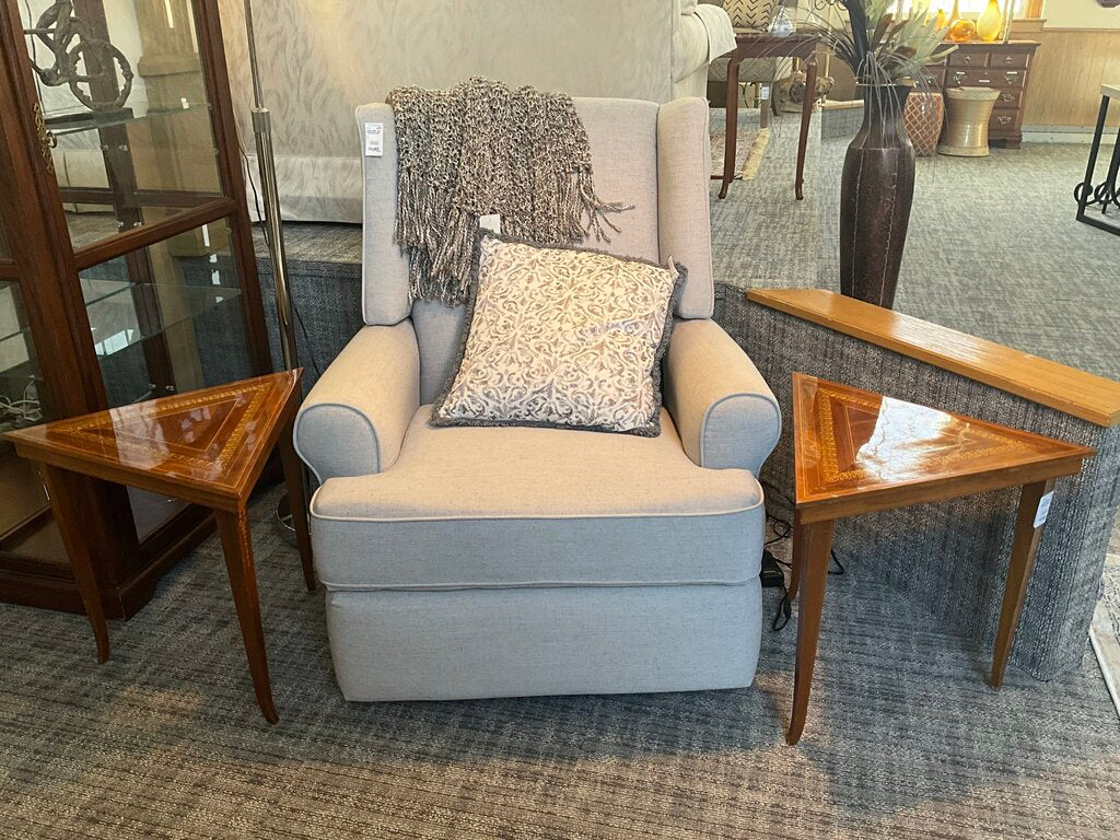 Italian Inlaid Triangle Table (1 of 2)