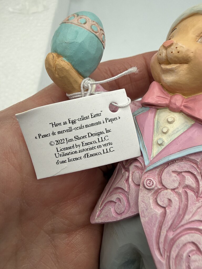 Jim Shore Have an Egg-cellent Easter Figurine NIB /rw
