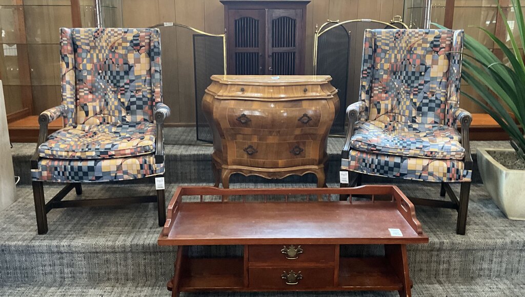 High Back Upholstered Chair