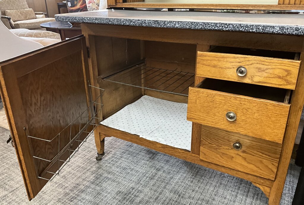 Vtg. Hoosier Cabinet Excellent