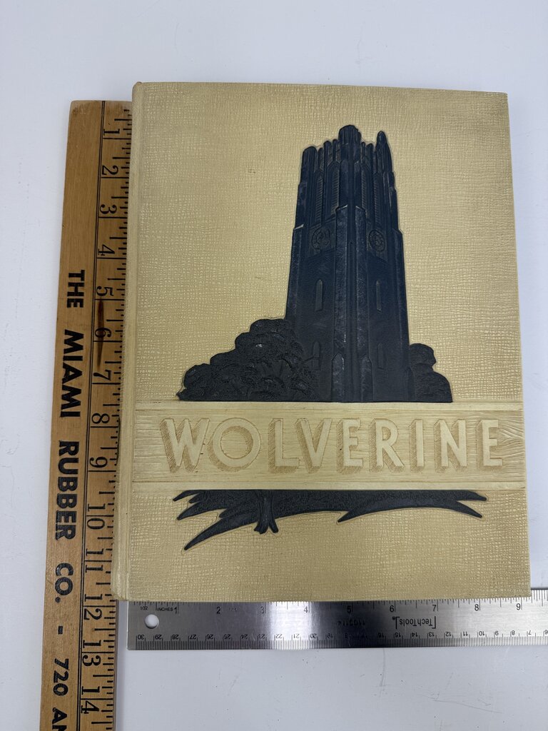 Vintage Michigan State College Yearbook 1939 Wolverines /rb