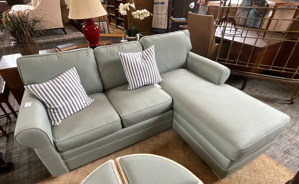 Light Blue Sectional Sofa