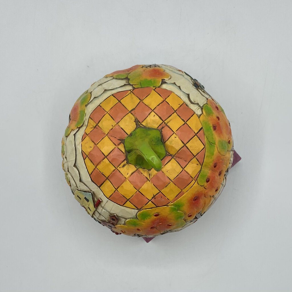 Heartwood Creek Jim Shore "Count Your Blessings" Pumpkin /bh