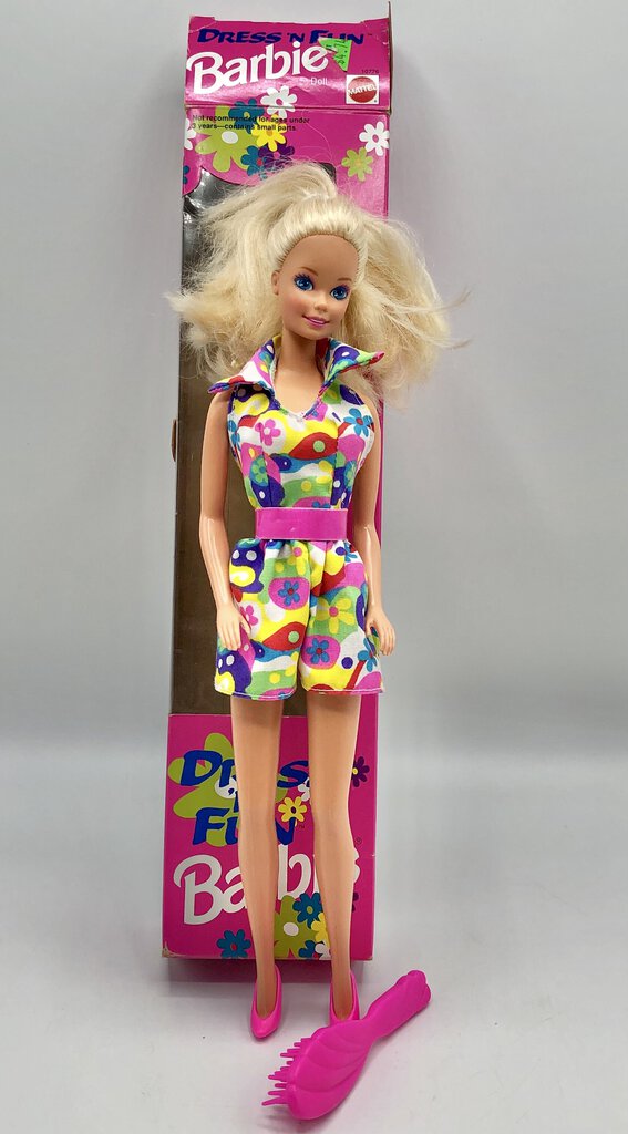 1993 Dress ‘N Fun Barbie w/ Box /b